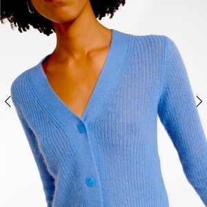 VINCE
Mohair and wool-blend cardigan